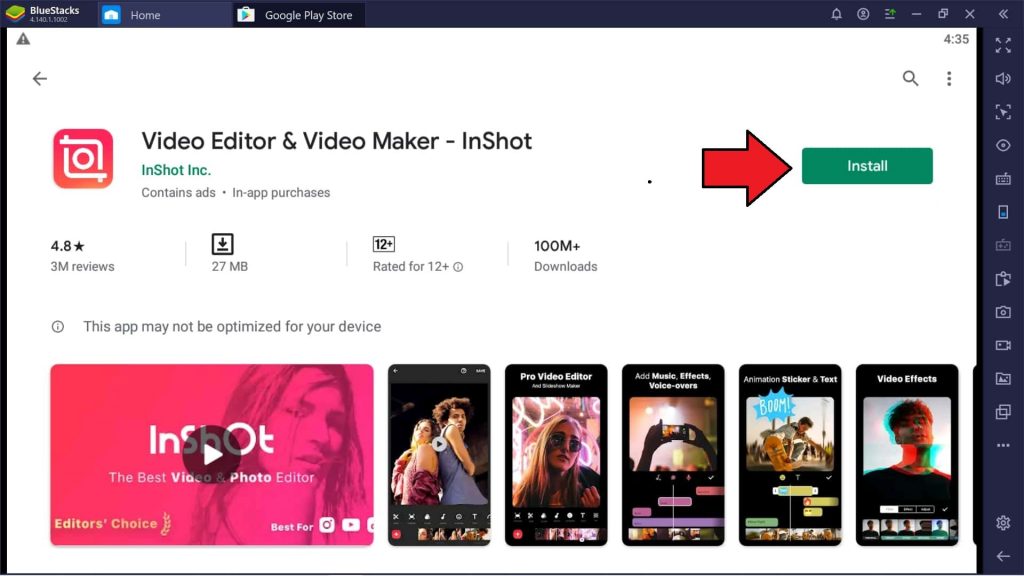 inshot video editor for mac